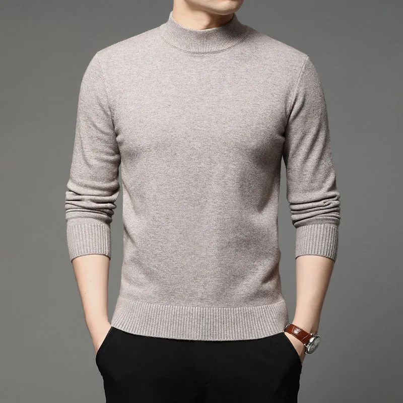 Suéter De Cuello Alto (Cotton y Poliéster)