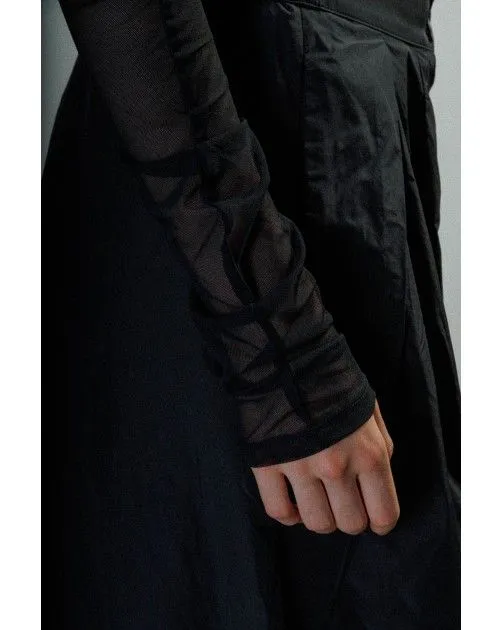 Suéter de cuello alto Malloni M23I25575 Negro