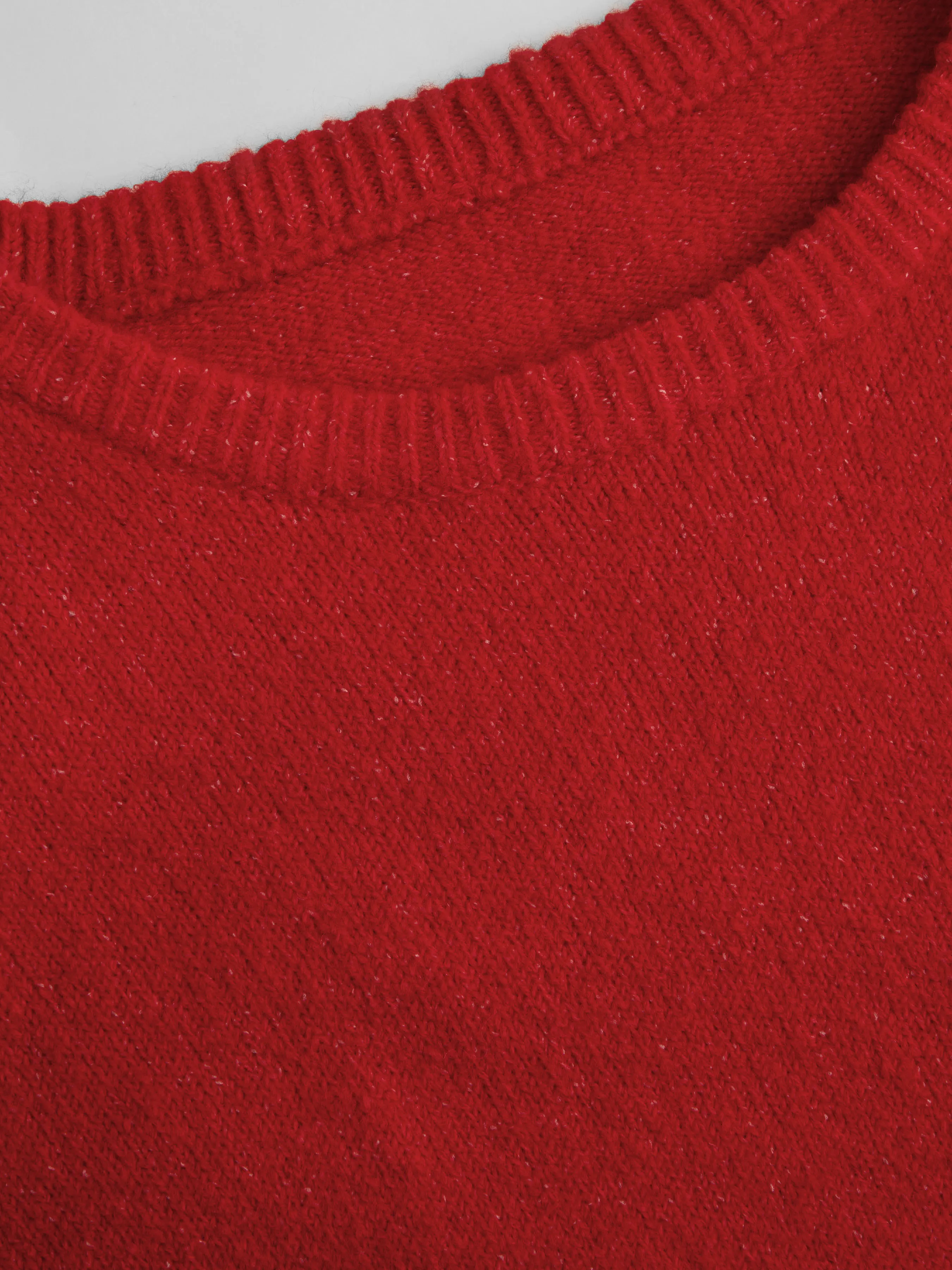  Suéter de Punto con Cuello Redondo Curvy