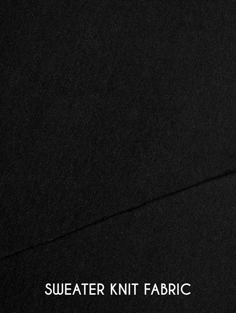 Suéter de punto oversize con capucha 