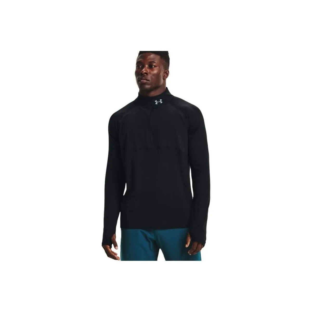 Suéter Qualifier Run 2.0 Hombre Black/Reflective