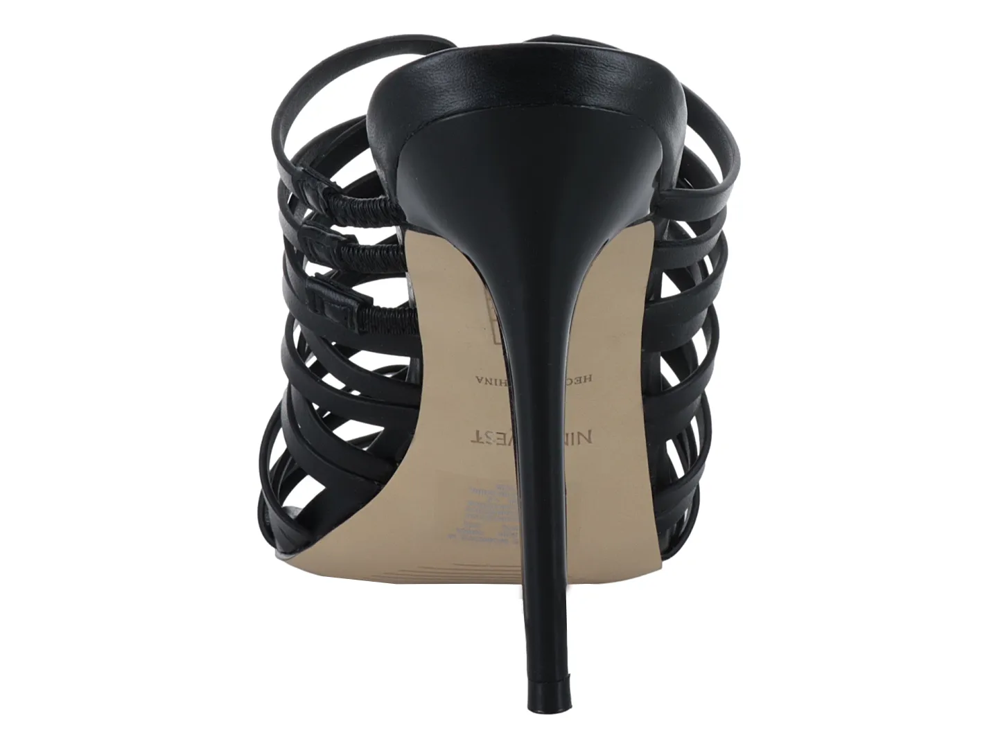 Tacones Nine West Must Negro Para Mujer