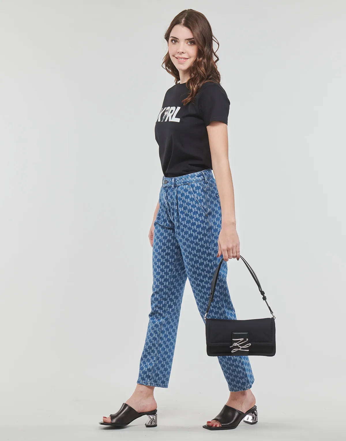 TAPERED MONOGRAM JCQ DENIMS