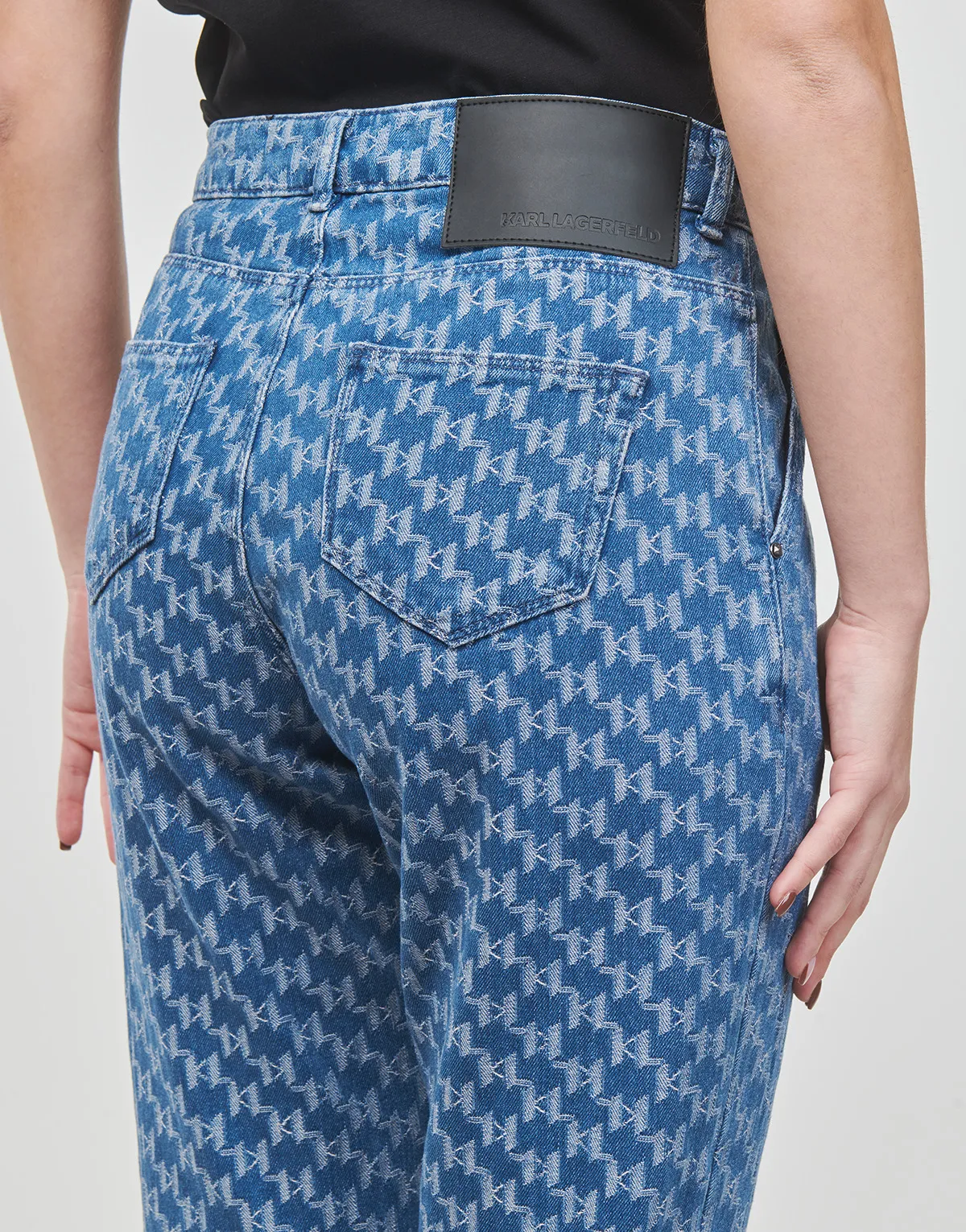 TAPERED MONOGRAM JCQ DENIMS