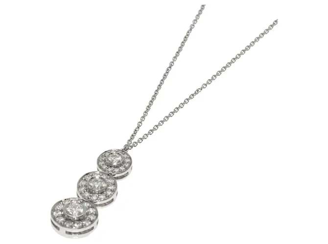 Tiffany & Co Collar de diamantes Tiffany Circlet con triple gota 