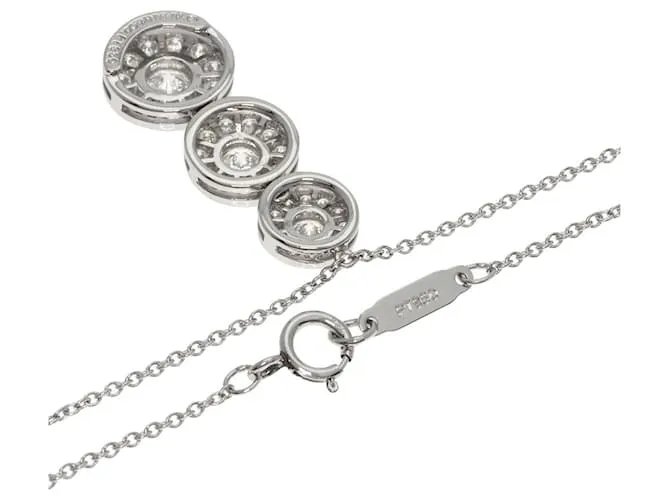 Tiffany & Co Collar de diamantes Tiffany Circlet con triple gota 