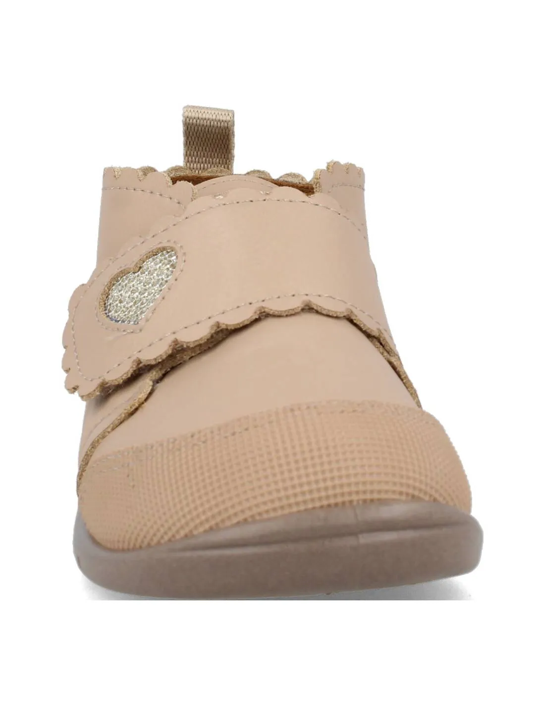 TITANITOS  BOTITA BEBé PIEL NUKI CAMEL