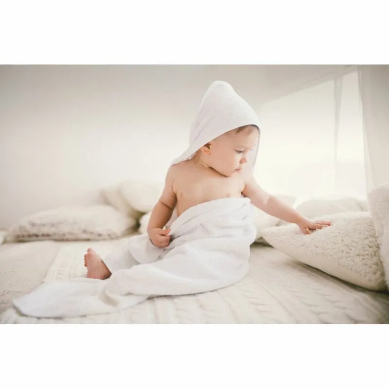 Toallas para bebé con capucha Hugme