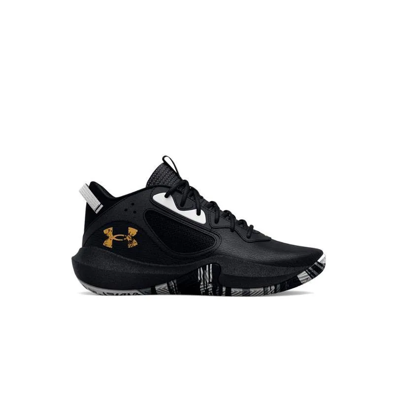 UA LOCKDOWN 6 TRIPLE BLACK (INFANTIL)