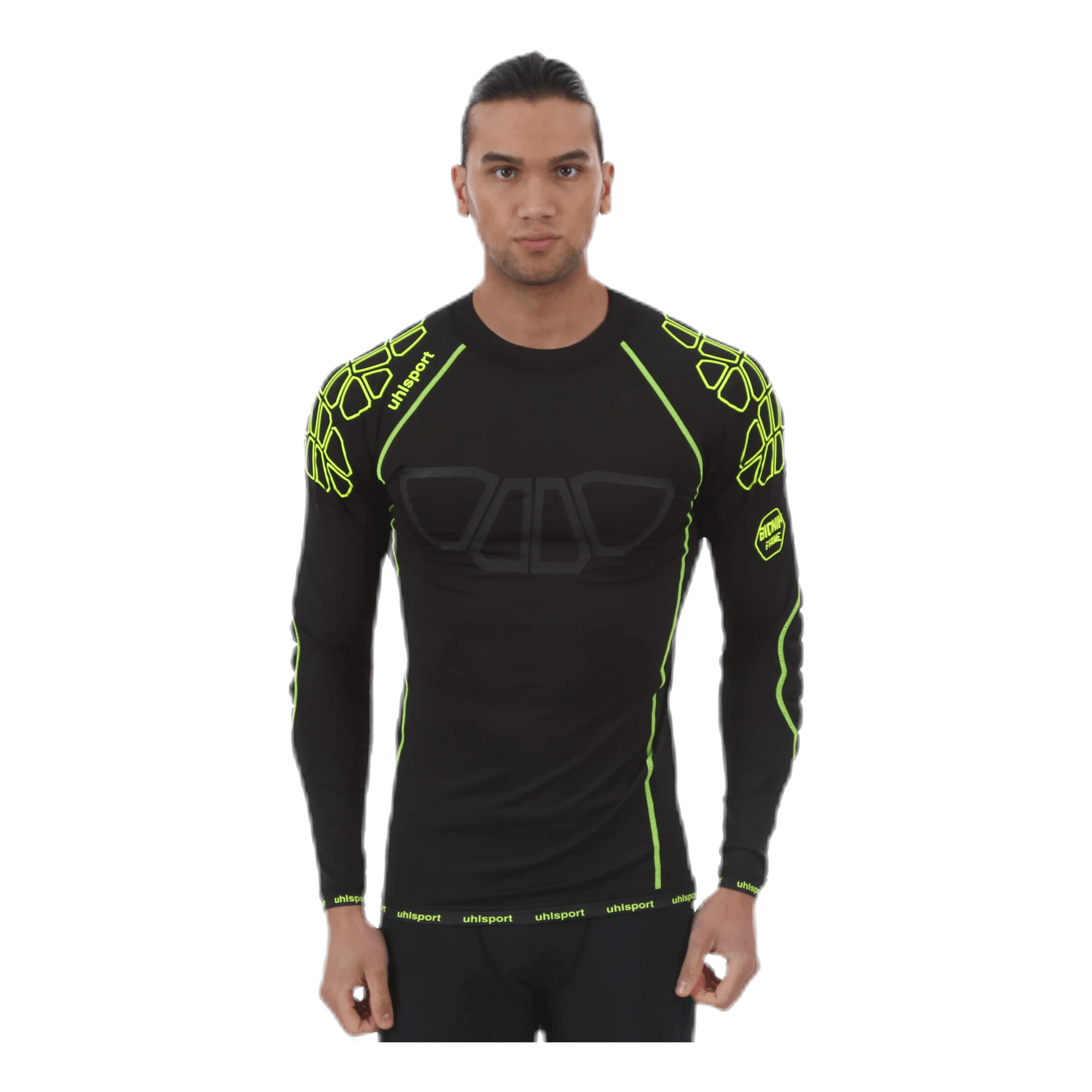 Uhlsport Bionik Frame Baselayer Black/Yellow