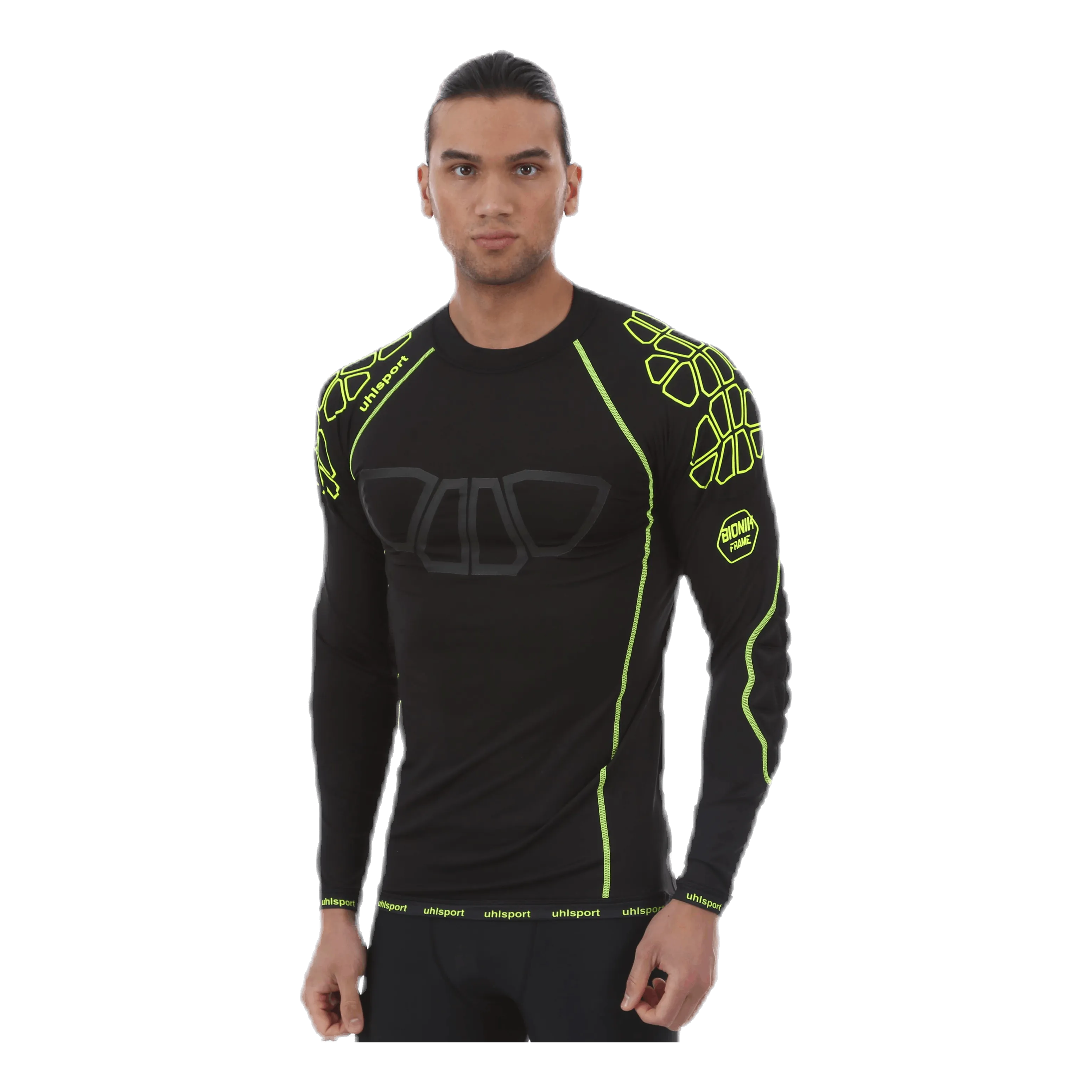 Uhlsport Bionik Frame Baselayer Black/Yellow