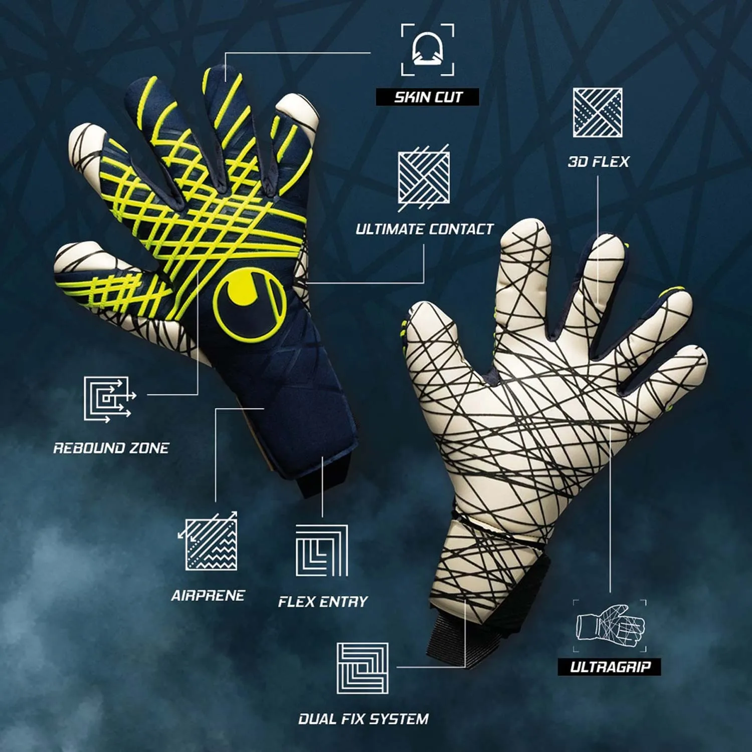 Uhlsport Prediction Ultragrip SC