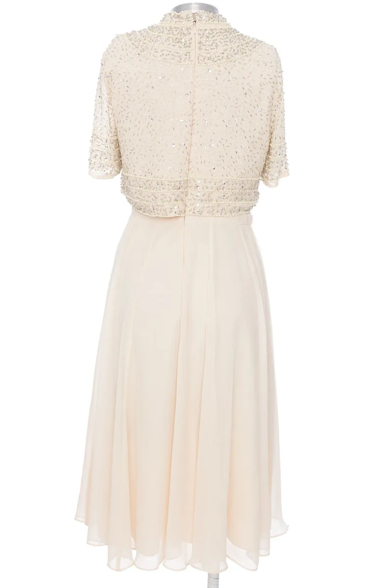 VESTIDO / ENTERIZO COLOR BEIGE  ASOS