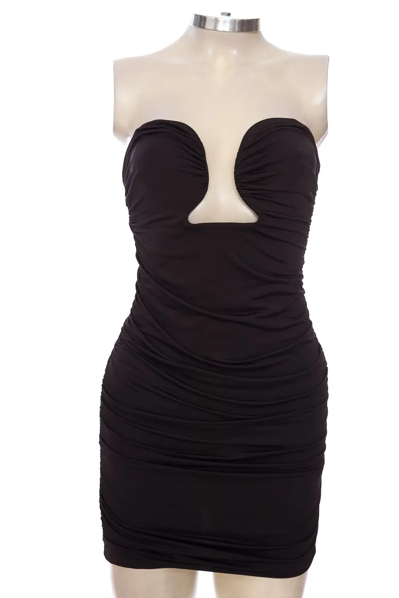 VESTIDO / ENTERIZO COLOR NEGRO  STRADIVARIUS