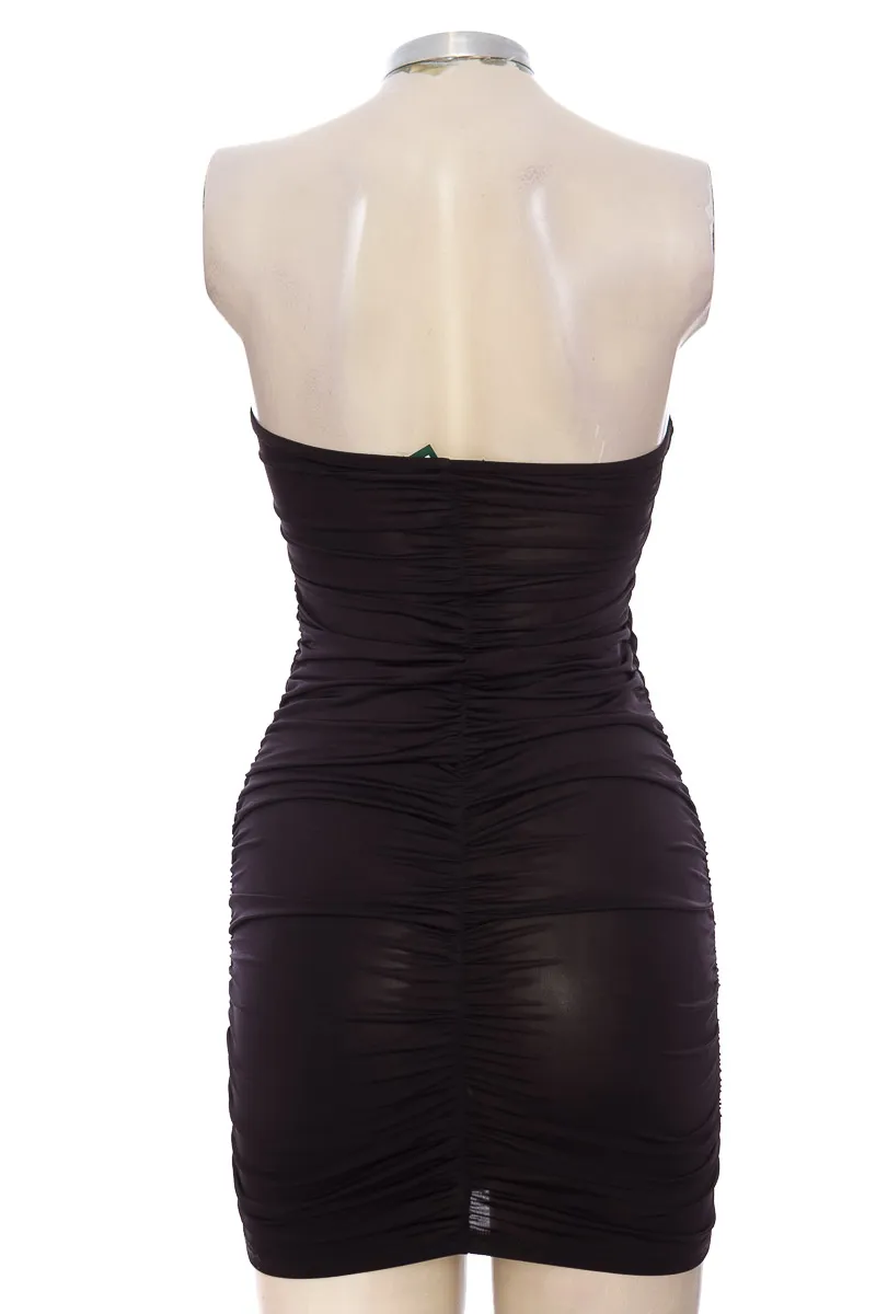 VESTIDO / ENTERIZO COLOR NEGRO  STRADIVARIUS