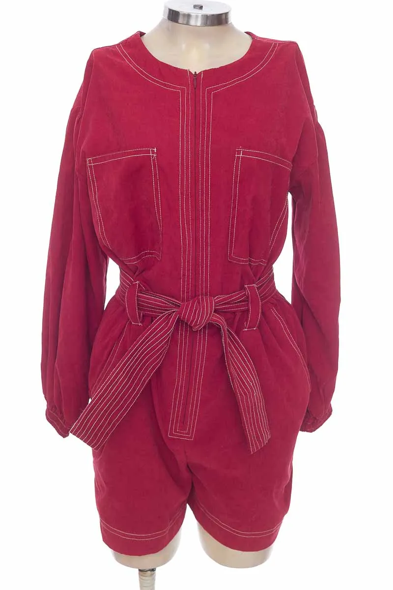 VESTIDO / ENTERIZO COLOR ROJO  REVIEW