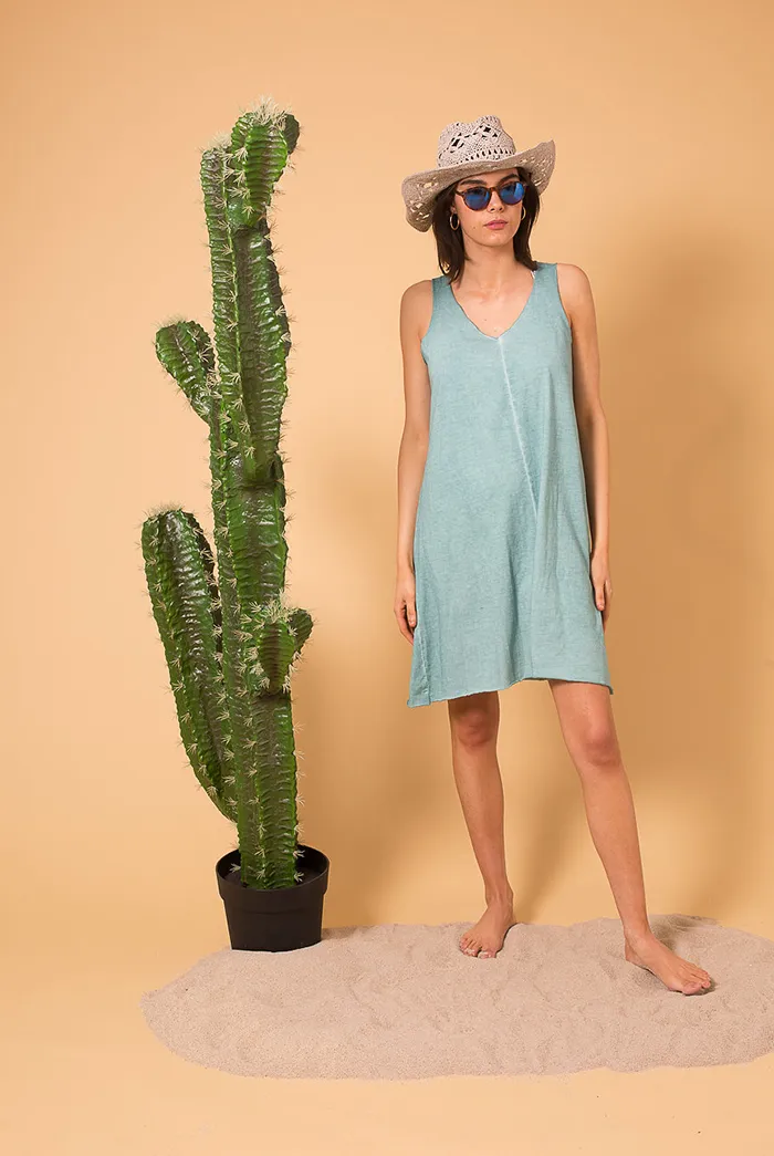 Vestido Corto Algodón