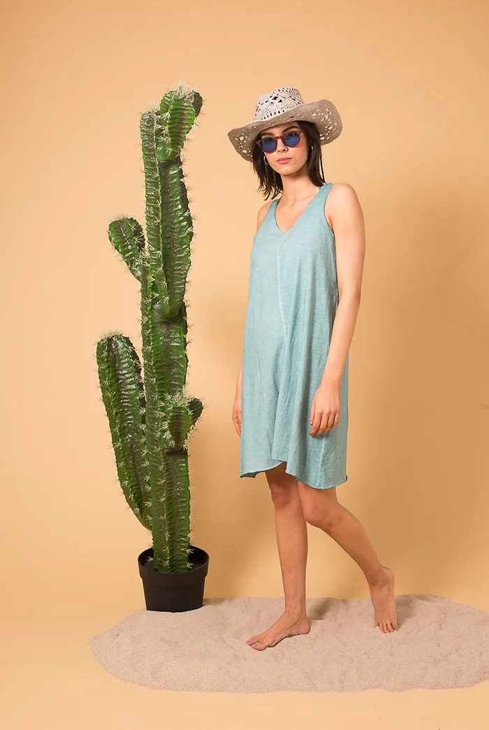 Vestido Corto Algodón
