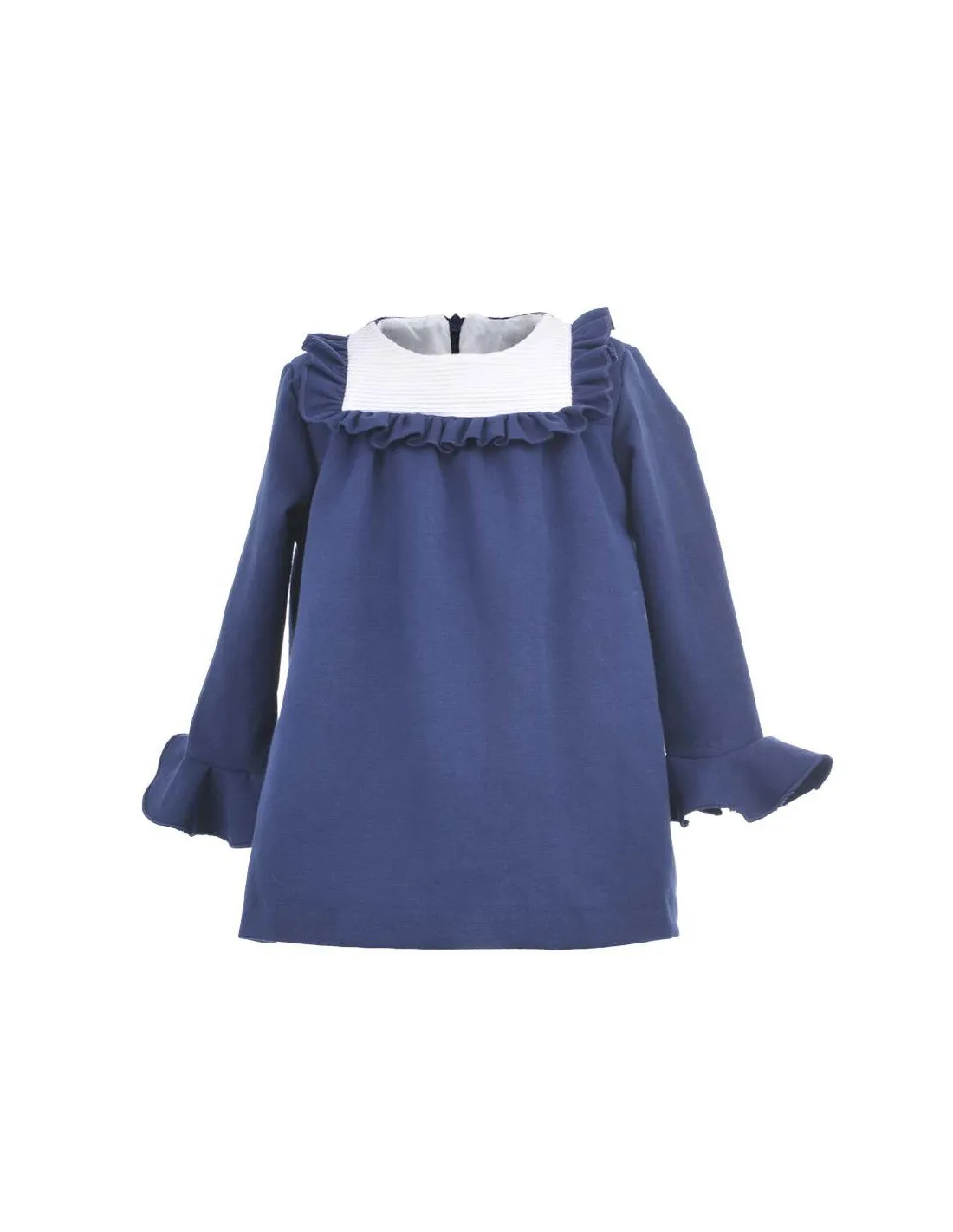 Vestido de bebé para niña Marino de La Ormiga Invierno