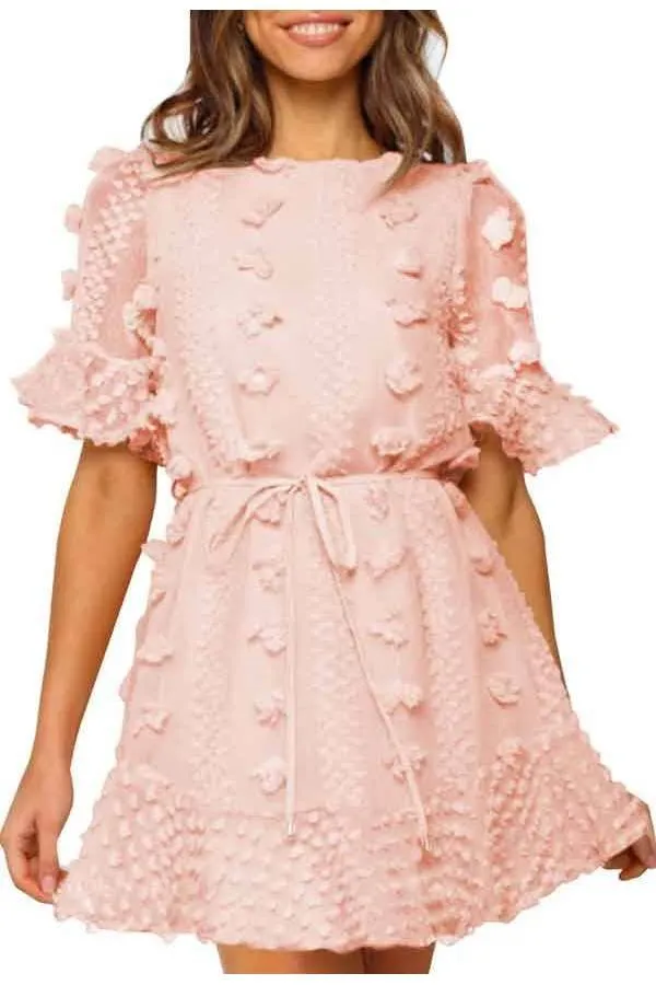 Vestido Invitada Comunión colores pastel