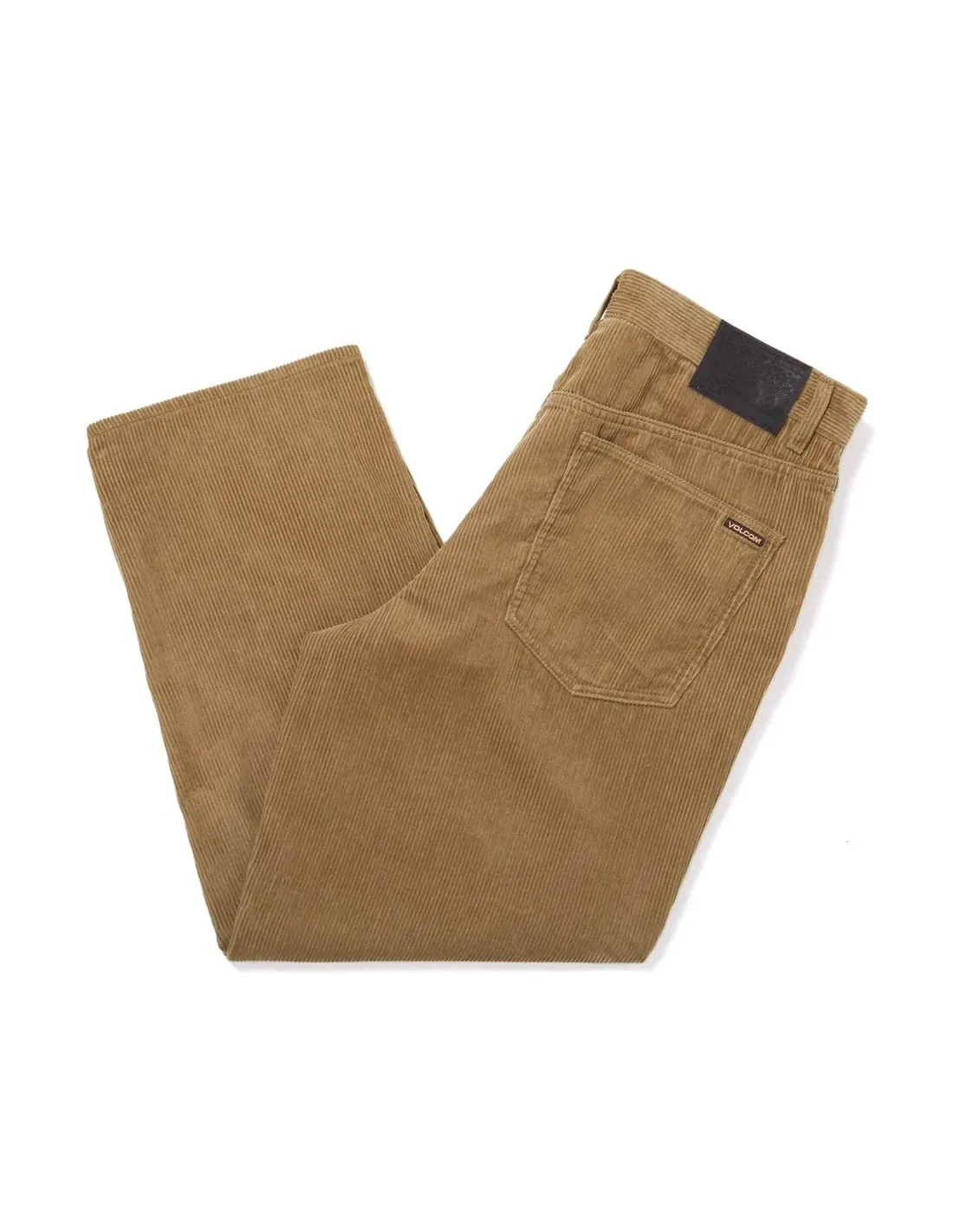 VOLCOM BILLOW TAPERED CORD PANT KHAKI