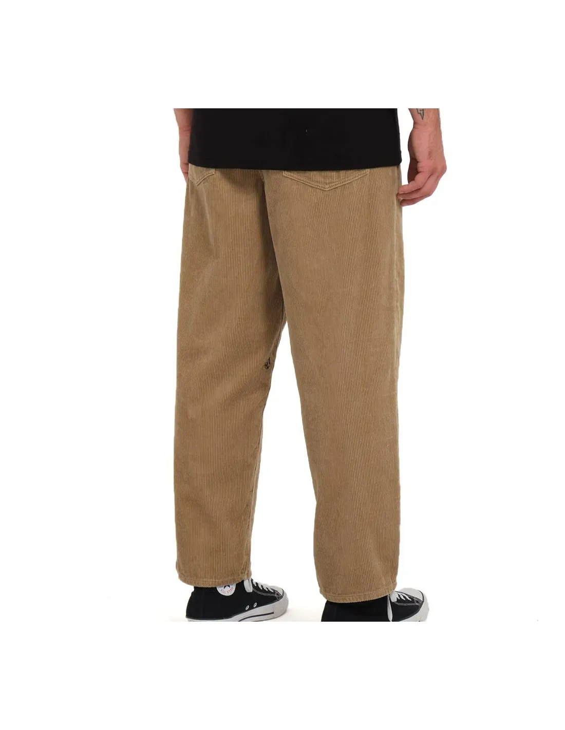 VOLCOM BILLOW TAPERED CORD PANT KHAKI