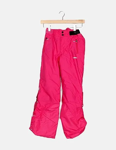 Wedze Pantalón rosa nieve