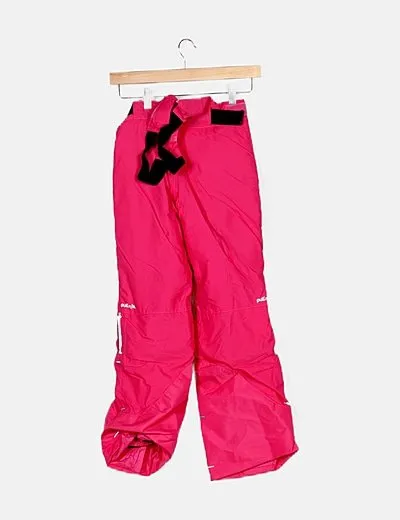 Wedze Pantalón rosa nieve
