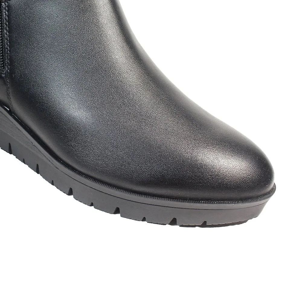 Women's Caprice 25321 41 040 | Black Soft Nappa | Womens Ankle Boots