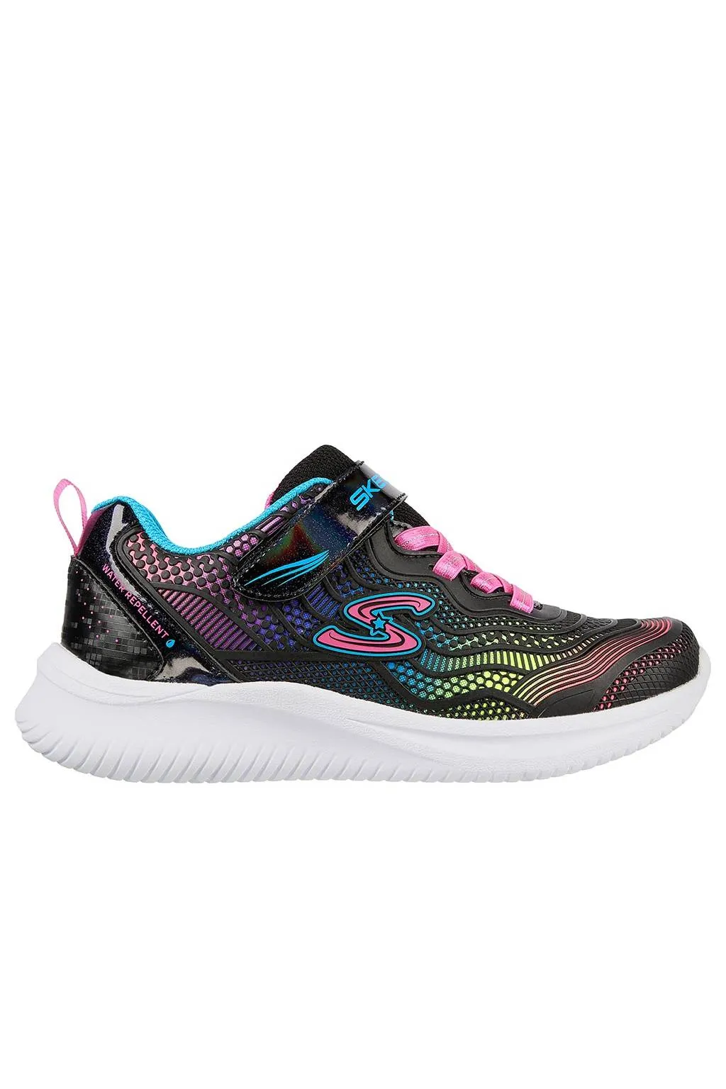 Zapatilla infantil Skechers 302433l jumpsters negro multi