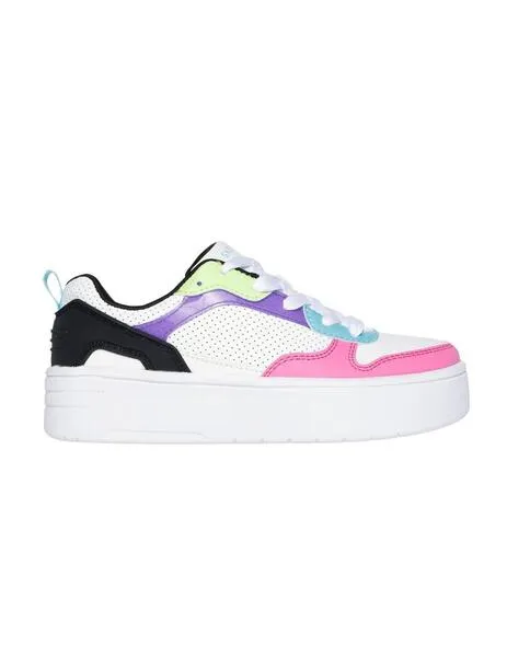 Zapatilla para Niña Skechers COURT HIGH Multicolor