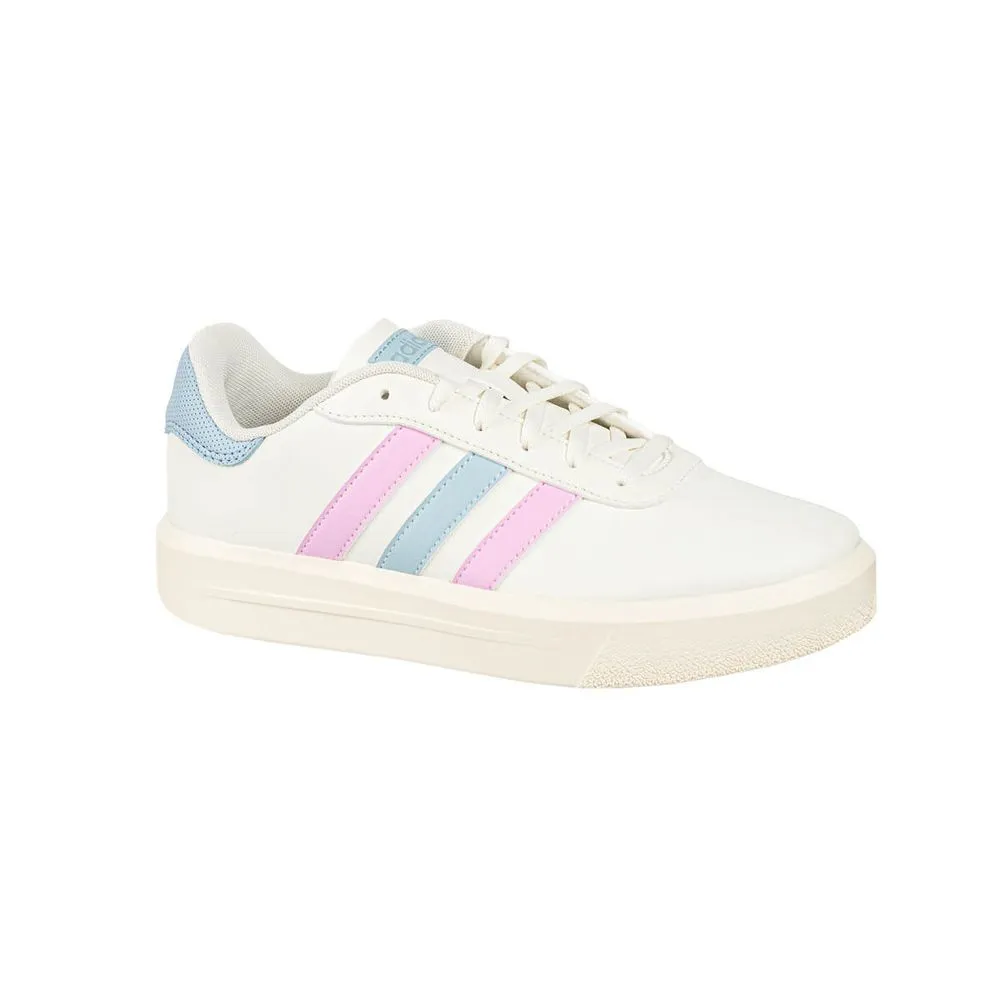 ZAPATILLAS ADIDAS COURTPLATFORM CREMA
