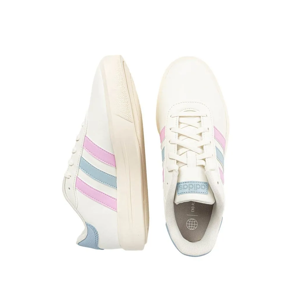 ZAPATILLAS ADIDAS COURTPLATFORM CREMA