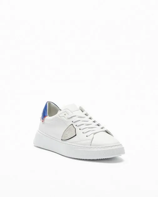 Zapatillas blancas Philippe Model Temple Low Man Blanco