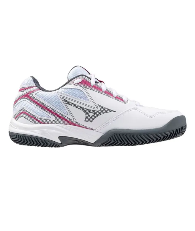 Zapatillas De Tenis Mizuno Break Shot 4 Cc Mujer Blanco