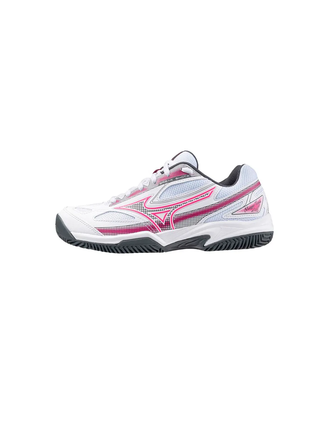 Zapatillas De Tenis Mizuno Break Shot 4 Cc Mujer Blanco