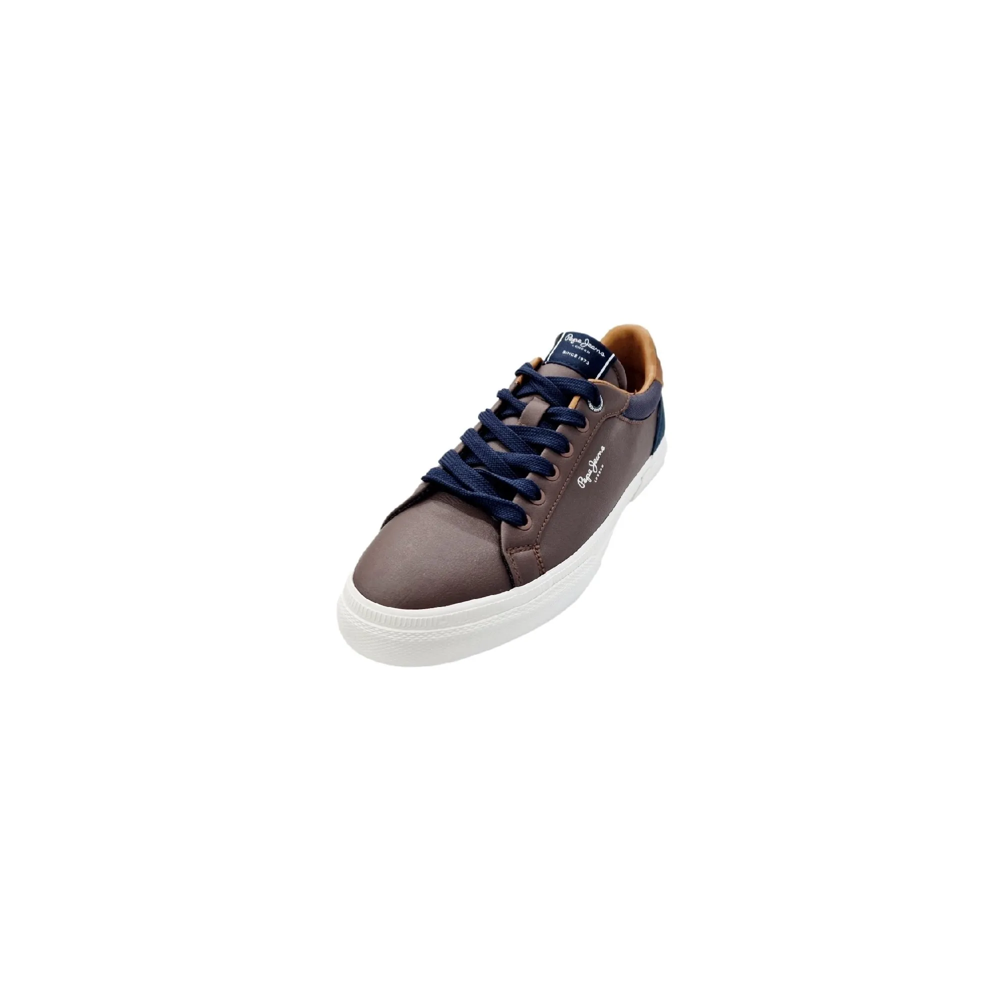 ZAPATILLAS HOMBRE PEPE JEANS KENTON COURT 878 MARRÓN
