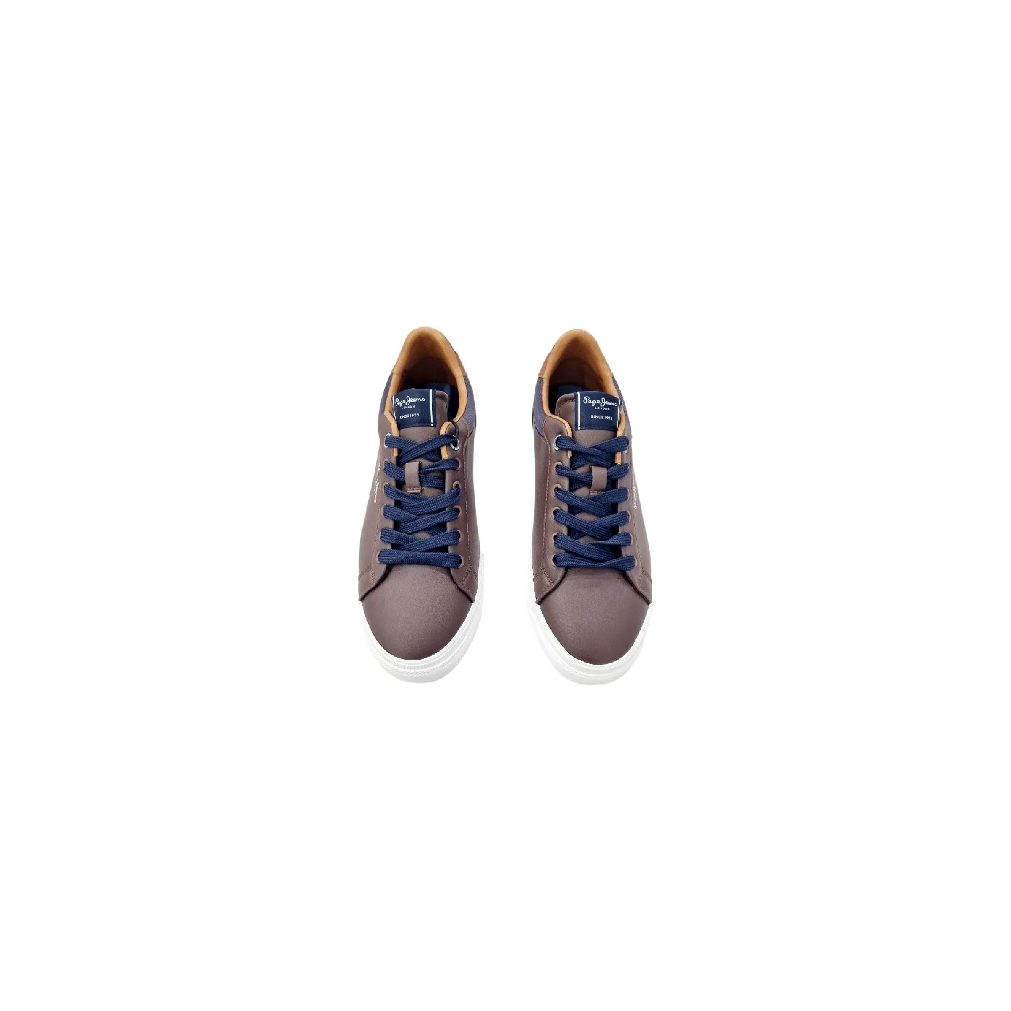 ZAPATILLAS HOMBRE PEPE JEANS KENTON COURT 878 MARRÓN