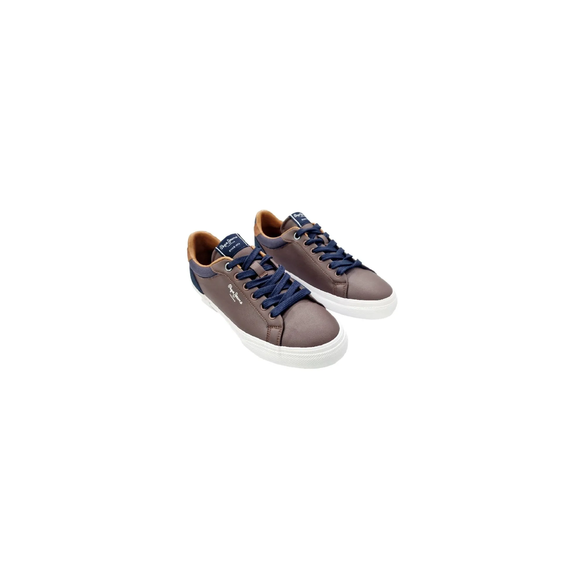 ZAPATILLAS HOMBRE PEPE JEANS KENTON COURT 878 MARRÓN