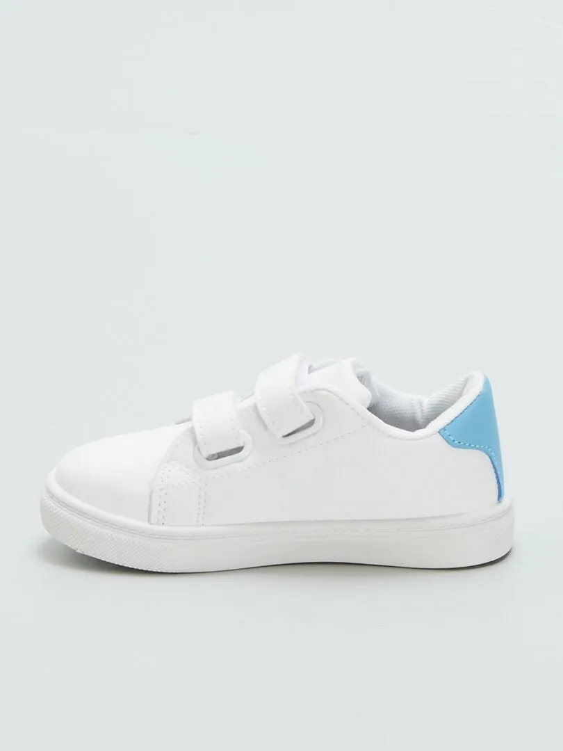 ZAPATILLAS MODERNAS 'CORAZONES'  BLANCO