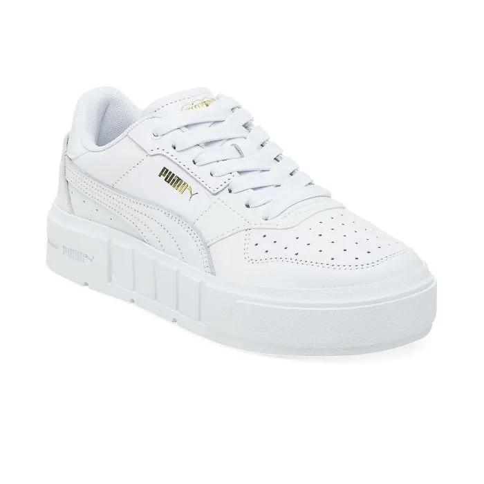 Zapatillas Puma Cali Court Leather Mujer Blanca