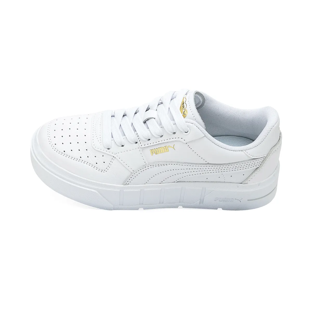 Zapatillas Puma Cali Court Leather Mujer Blanca