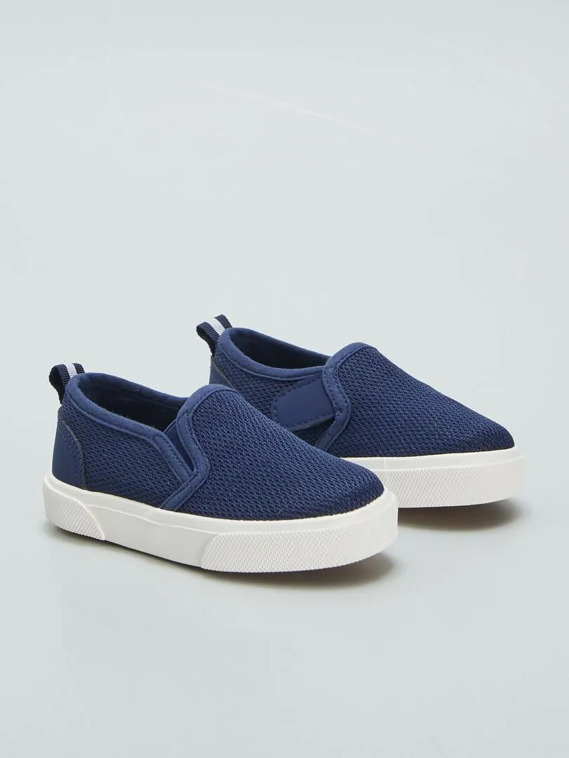 ZAPATILLAS 'SLIPON'  AZUL