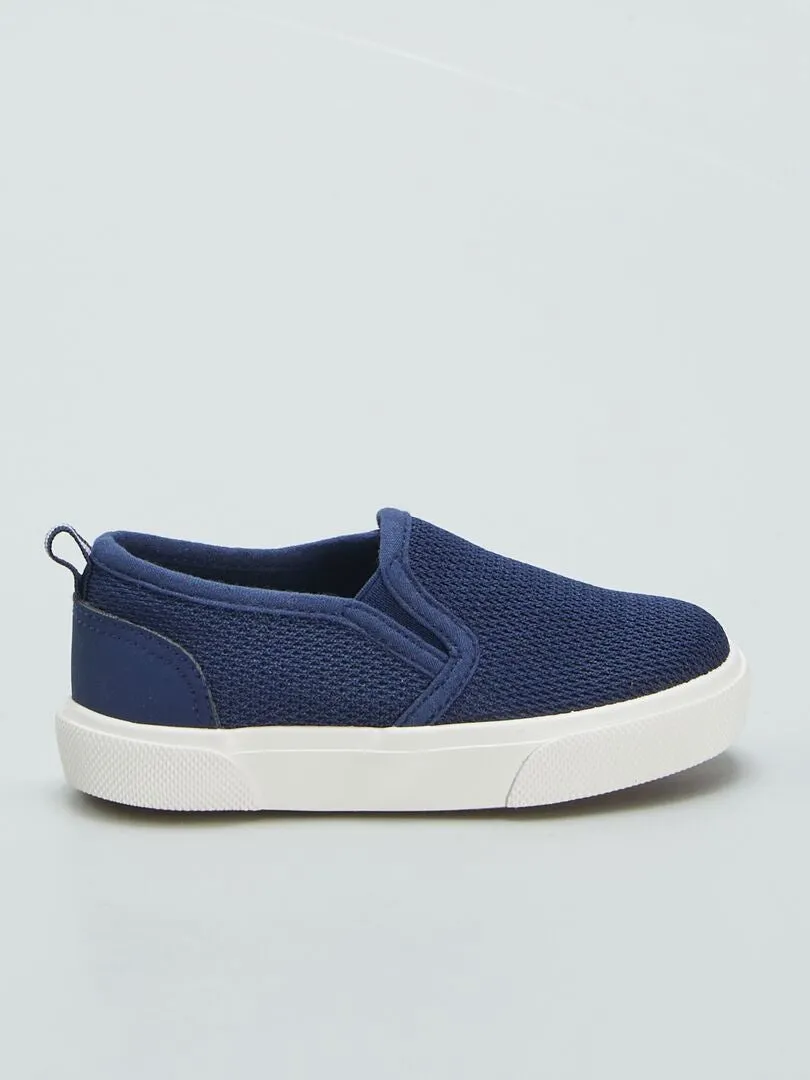 ZAPATILLAS 'SLIPON'  AZUL