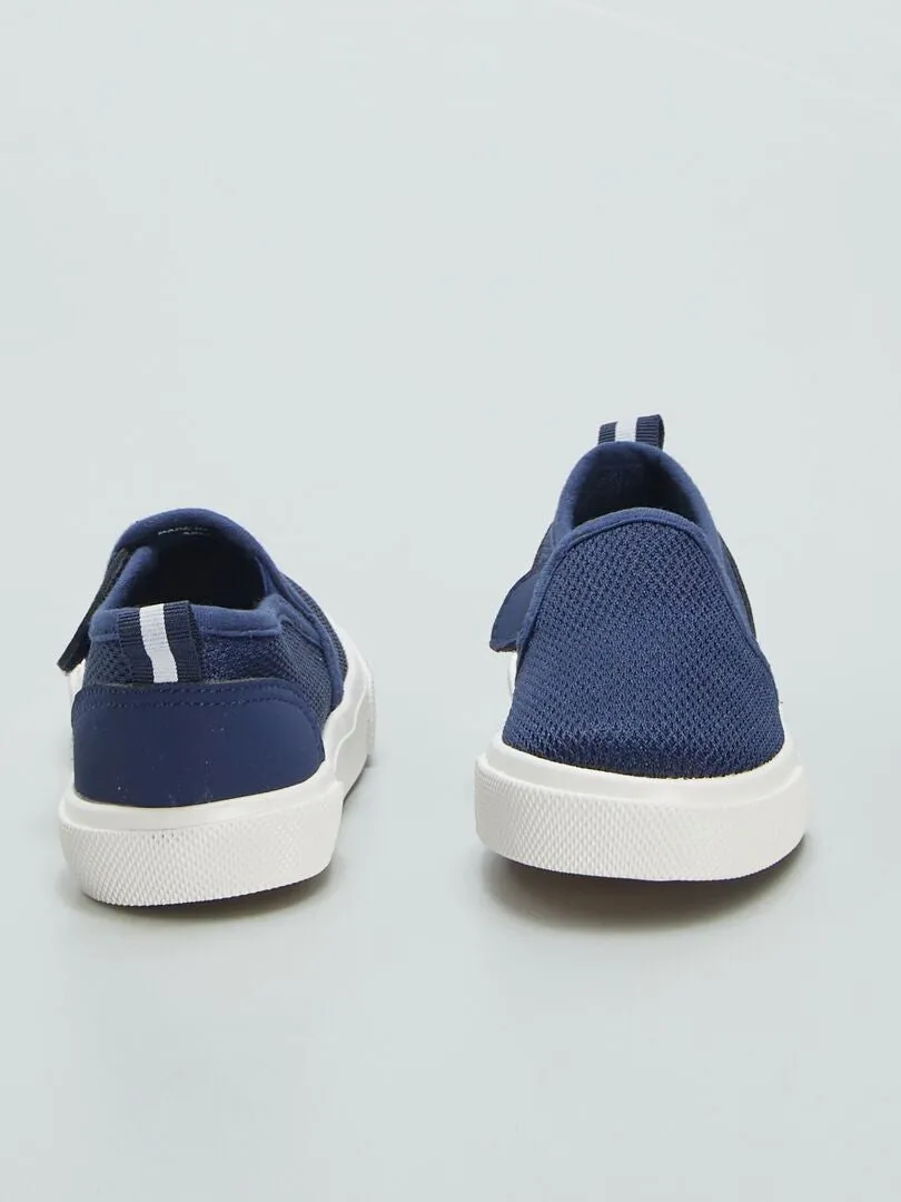 ZAPATILLAS 'SLIPON'  AZUL