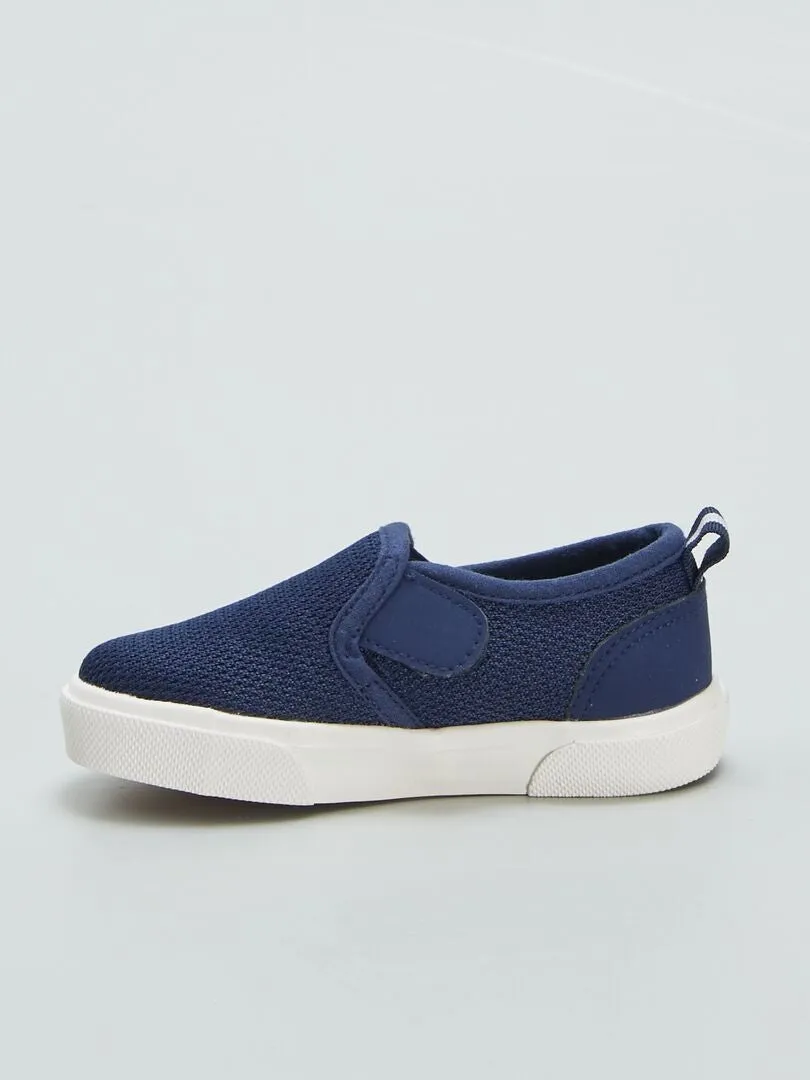 ZAPATILLAS 'SLIPON'  AZUL