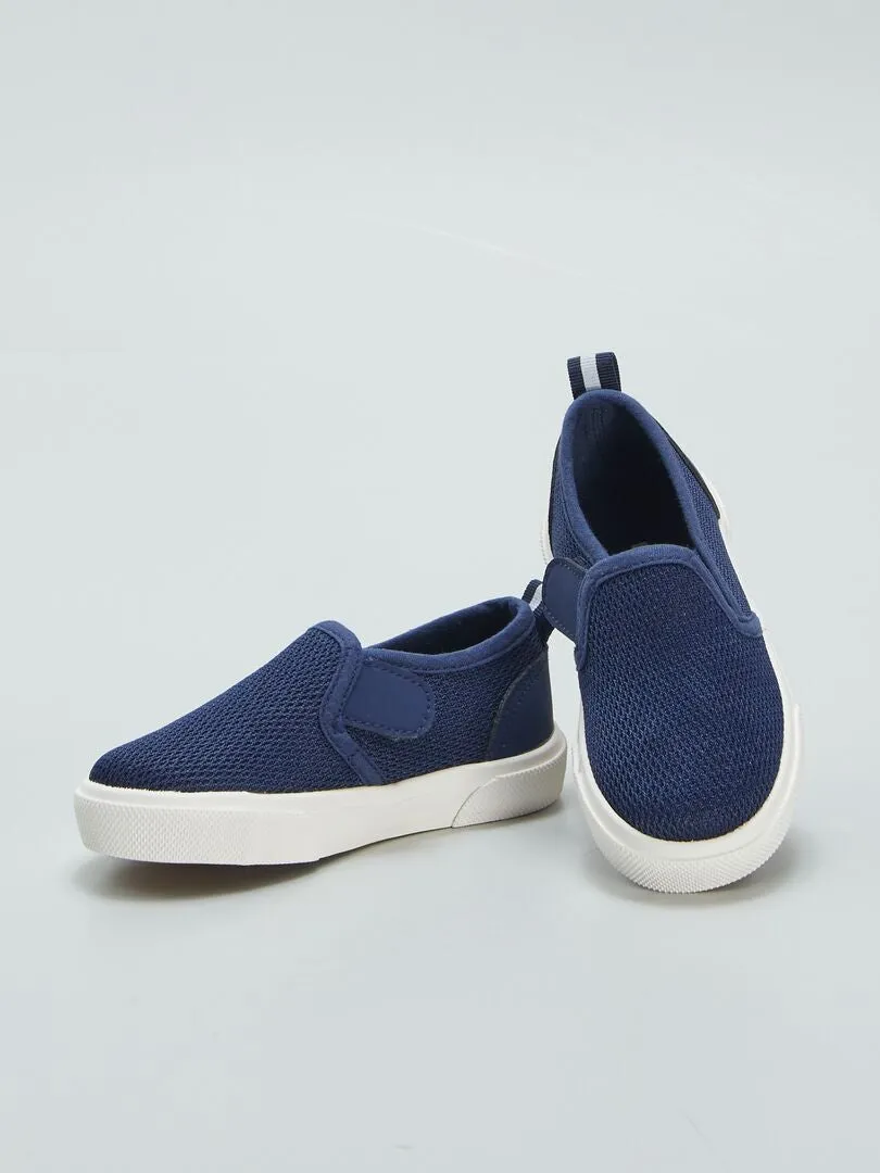ZAPATILLAS 'SLIPON'  AZUL