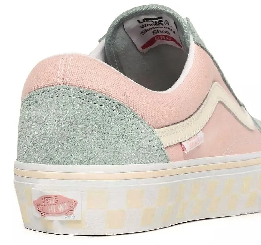 ZAPATOS VANS OLD SKOOL PRO  WASHOUT/PEACH/BLUE  MEN´S