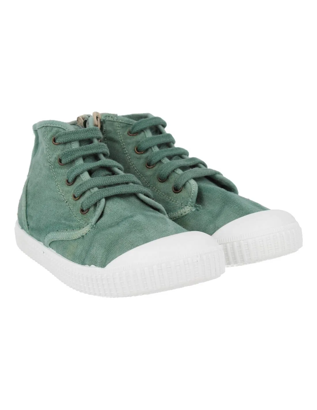 ZAPY  ZAPATILLA CASUAL BASKET LONA MUSGO