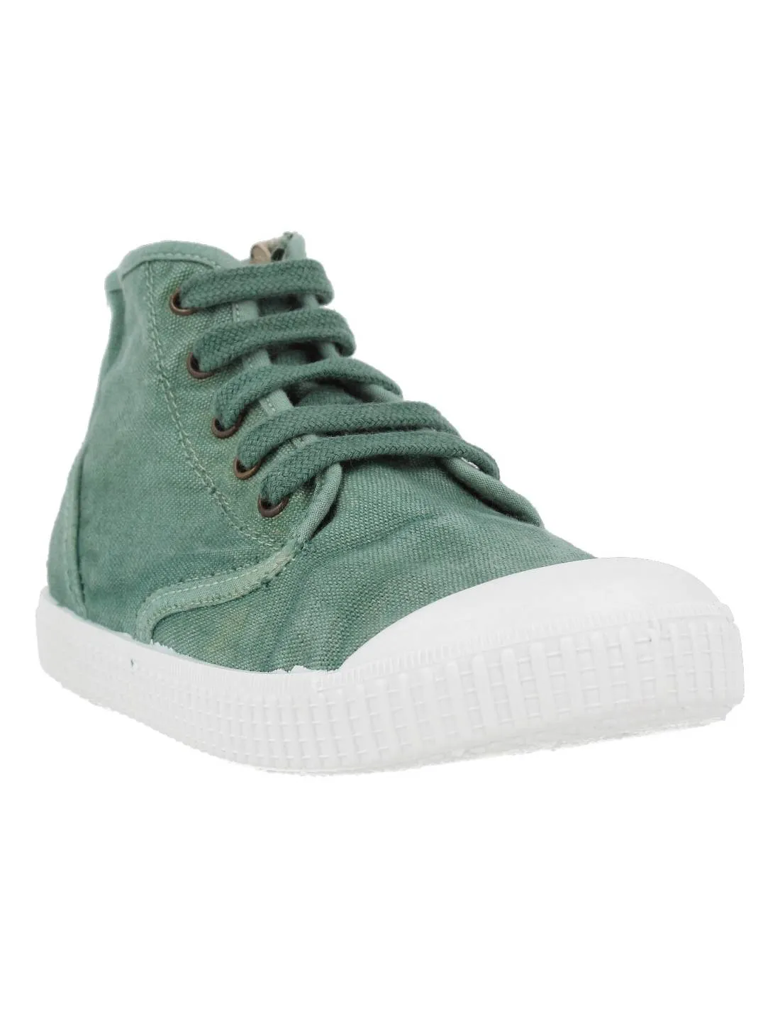 ZAPY  ZAPATILLA CASUAL BASKET LONA MUSGO